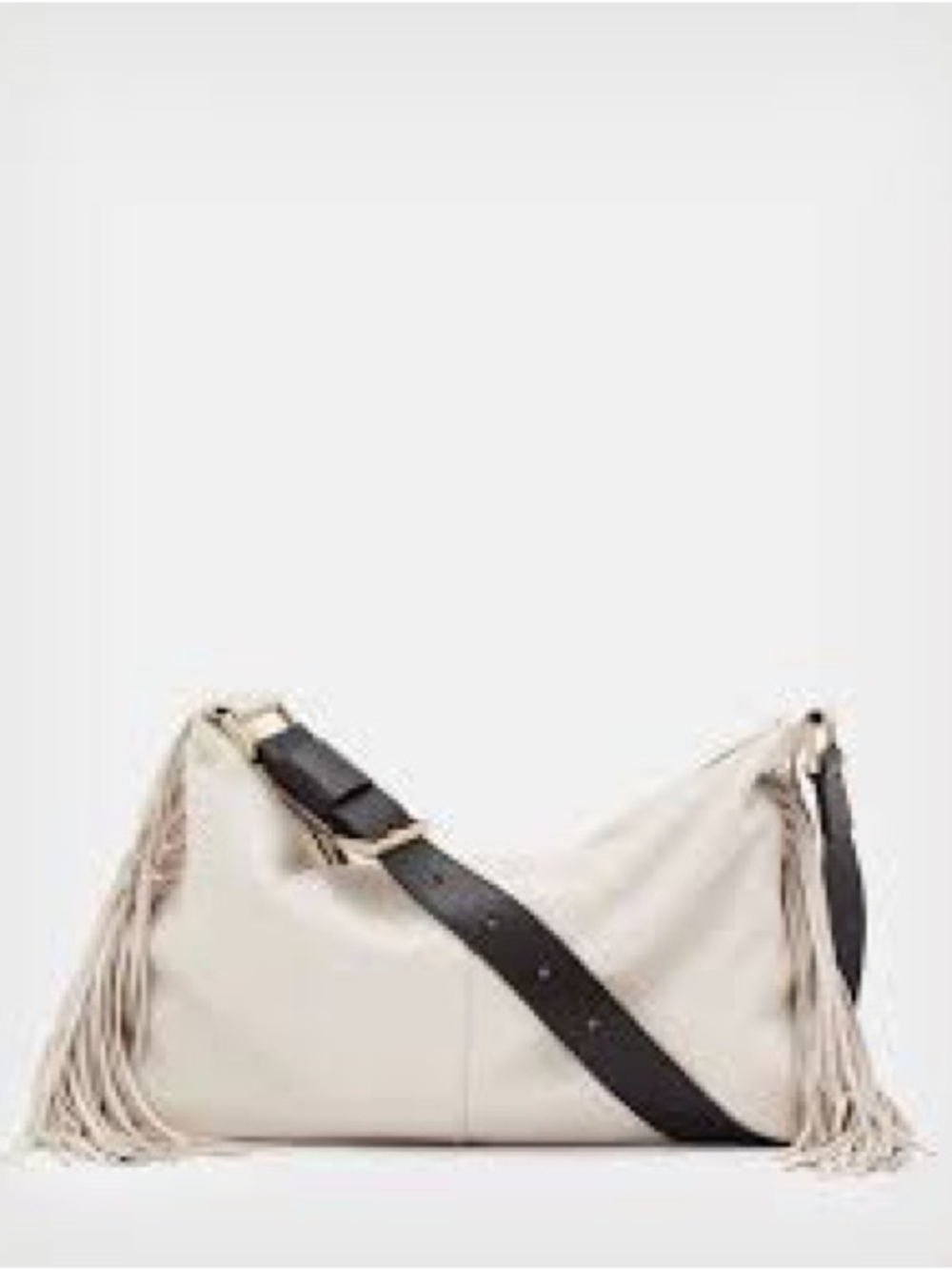 Allsaints Edbury Fringe leather bag - Picture 6 of 10